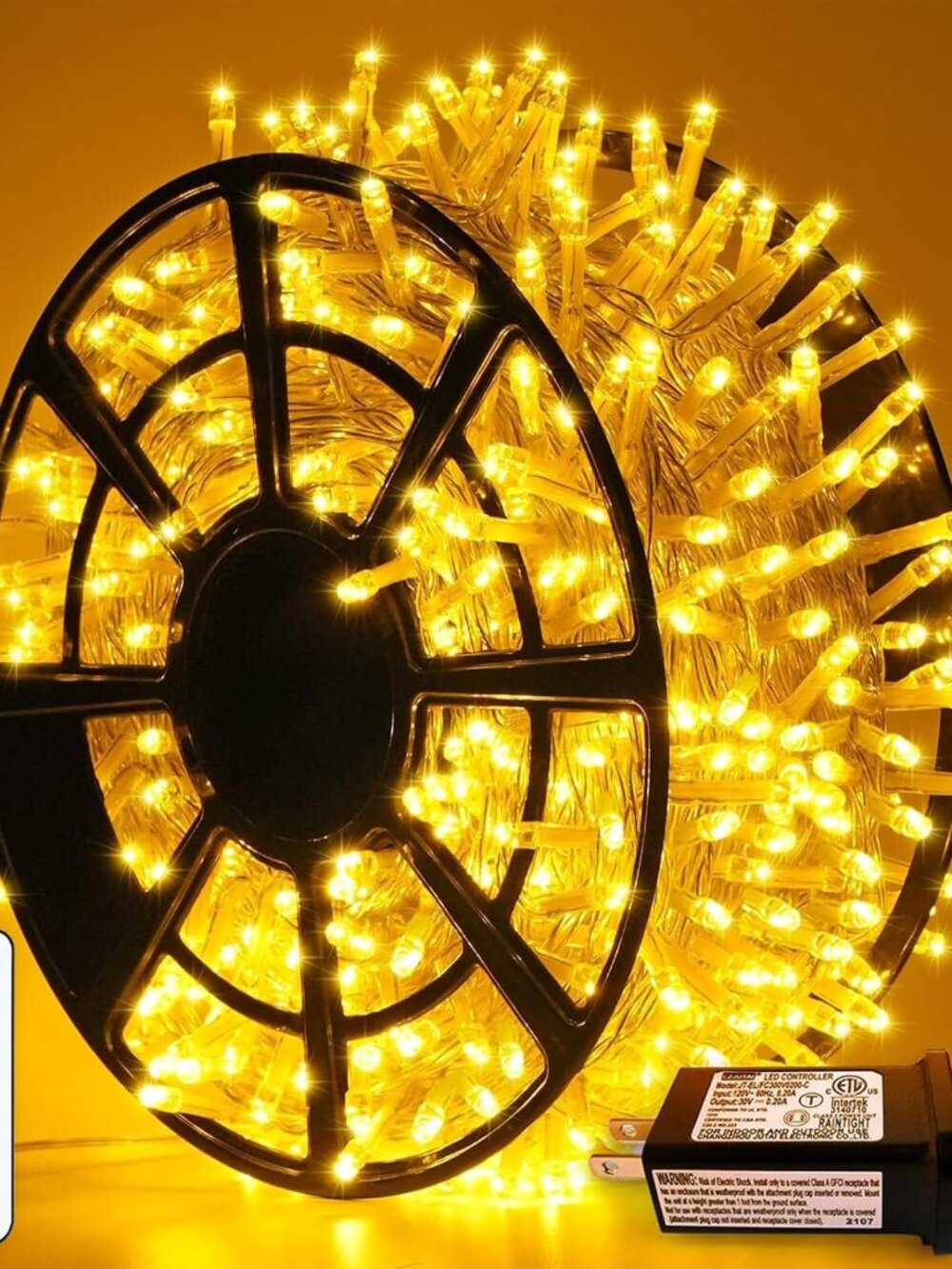 500 LED Christmas Lights Outdoor, 8 Modes Christmas Tree Lights